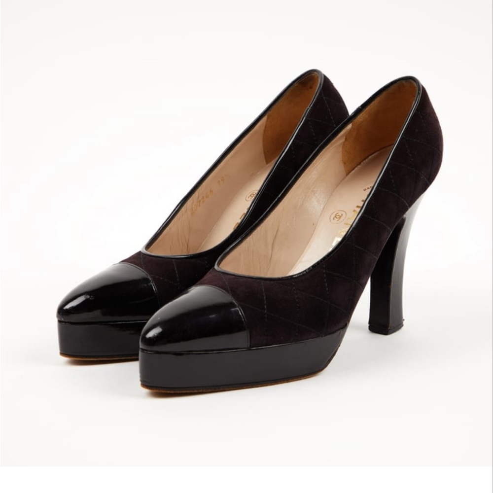 Chanel platform heels - good condition